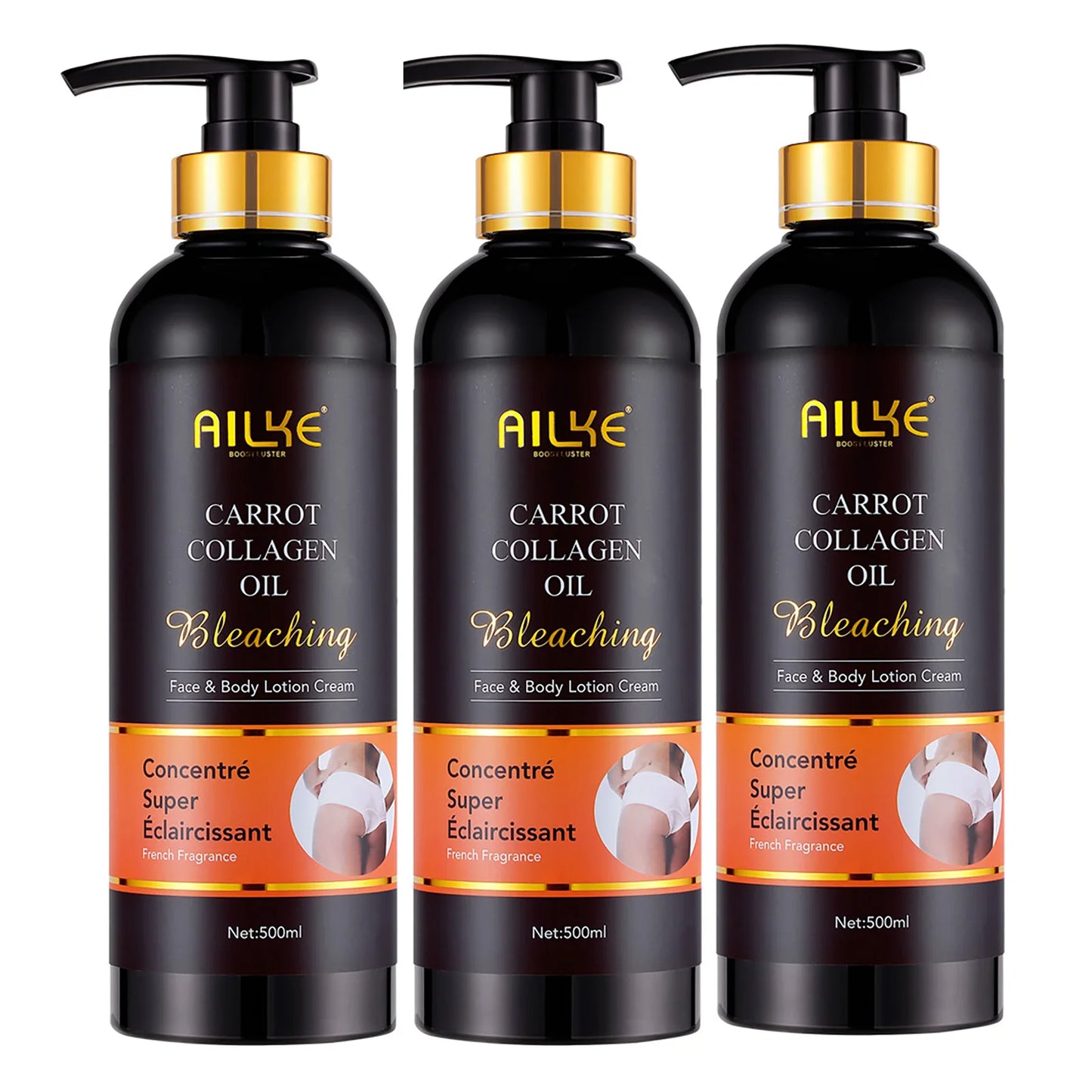 Whitening Body Lotion with Collagen & Carrot Oil