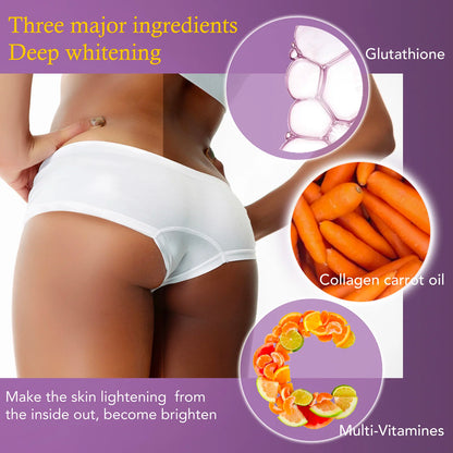 Whitening Body Lotion with Collagen & Carrot Oil