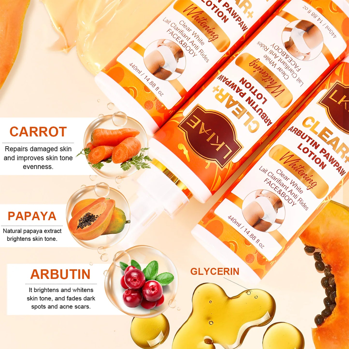Whitening & Moisturizing Body Lotion