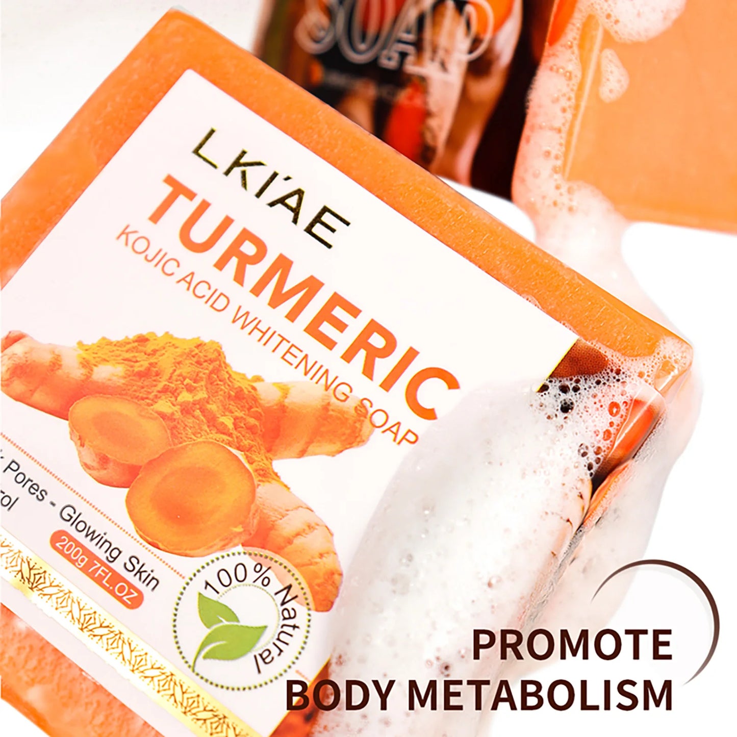 Natural Turmeric Whitening Soap Bar