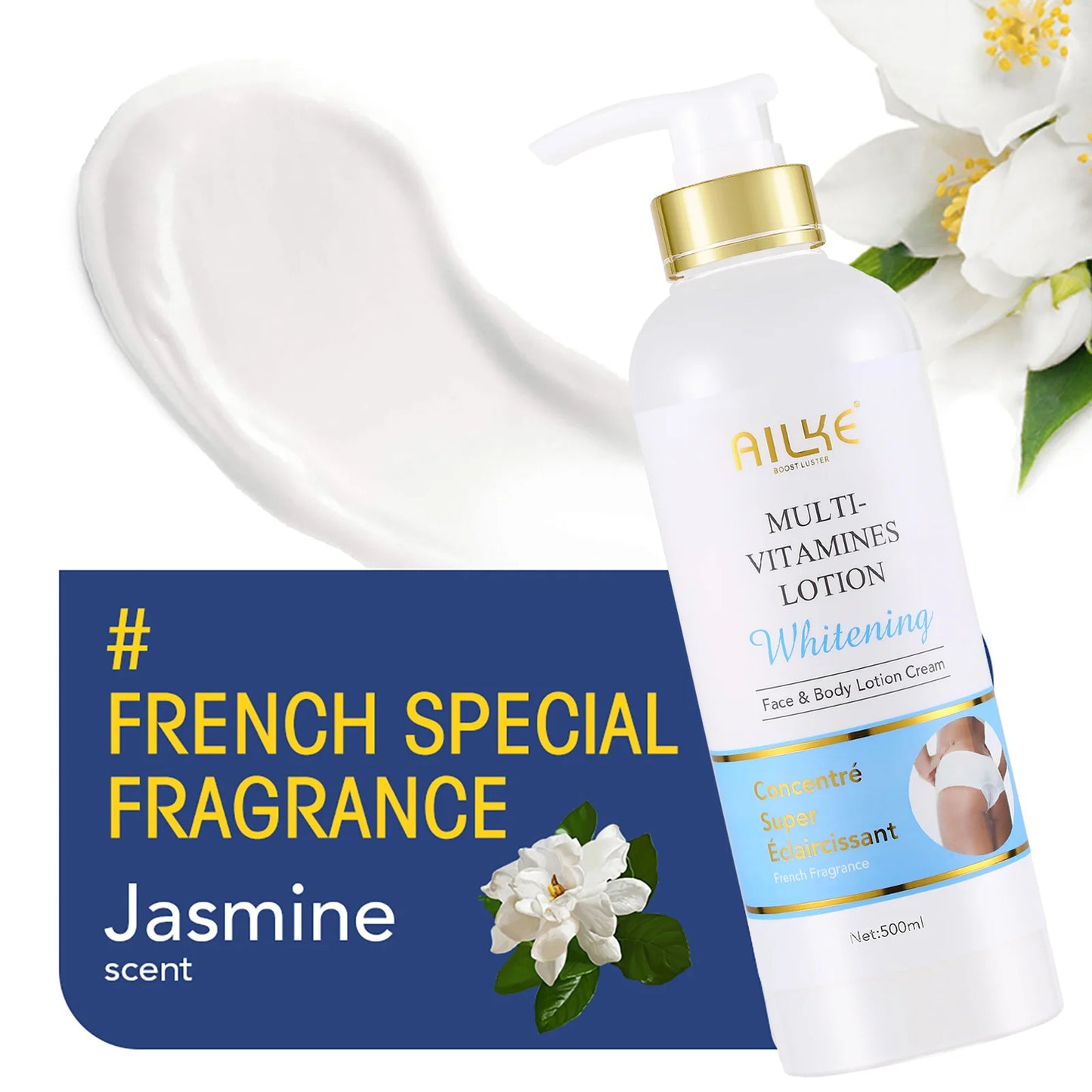 Multi Vitamin Whitening Body Lotion with Vitamins A & E