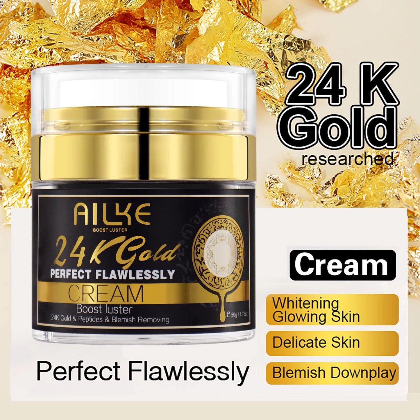 24K Gold Flawless Skin Care Set