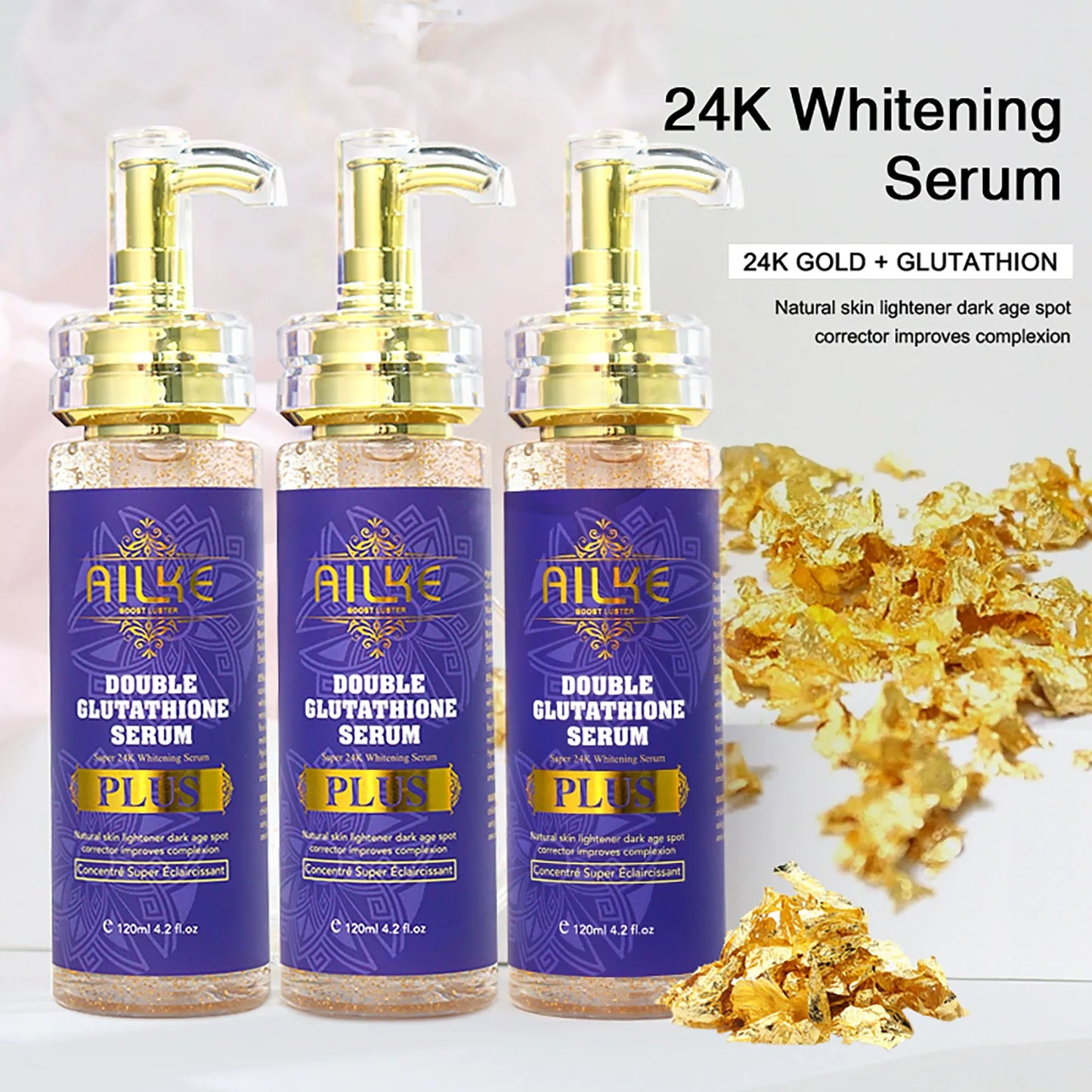 Double Glutathione Whitening Face Serum