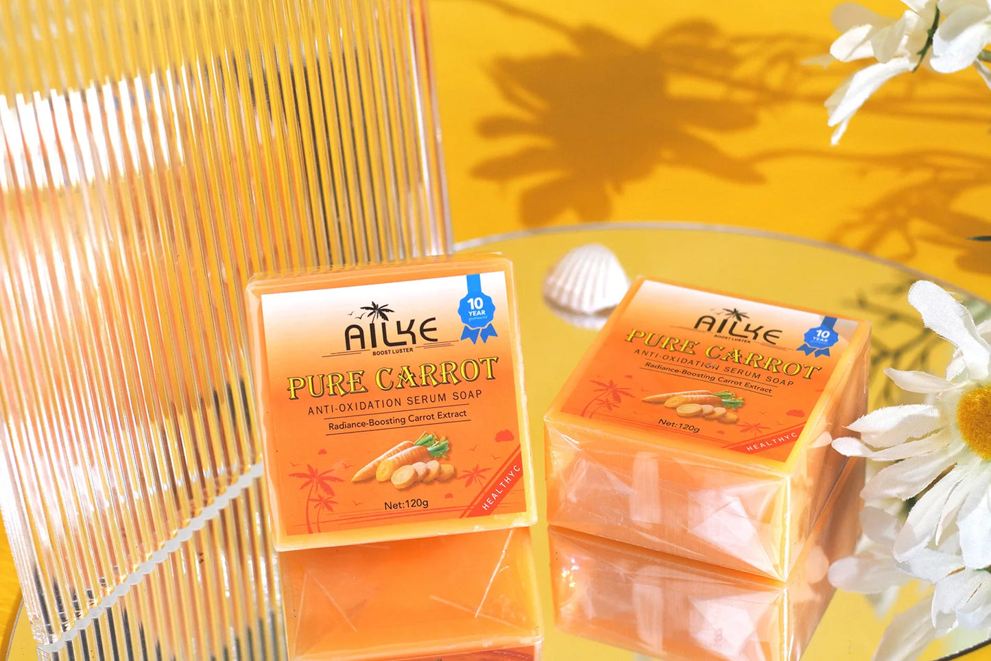 Pure Carrot Antioxidant Soap Bar