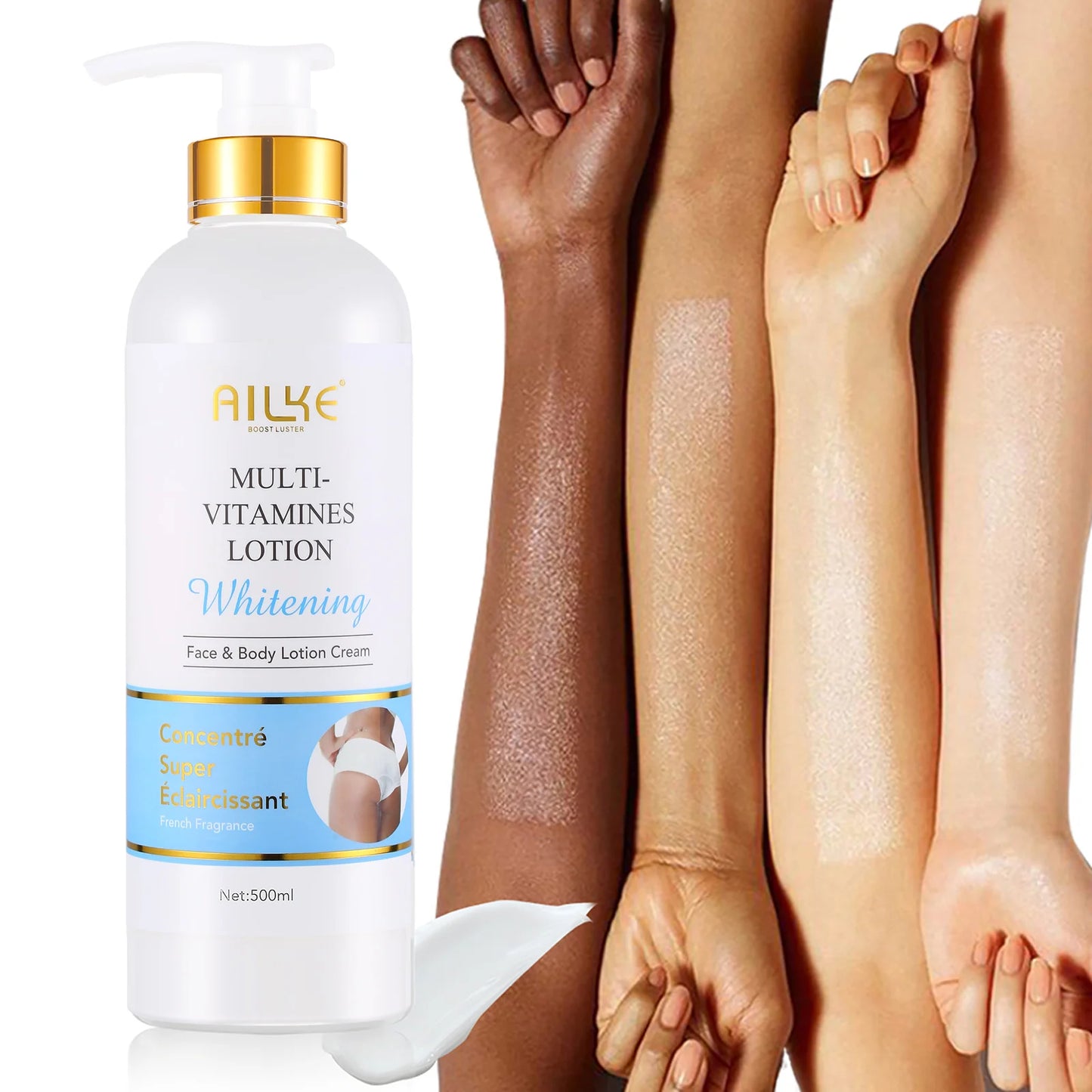 Multi Vitamin Whitening Body Lotion with Vitamins A & E