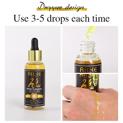 24K Gold Flawless Whitening Serum