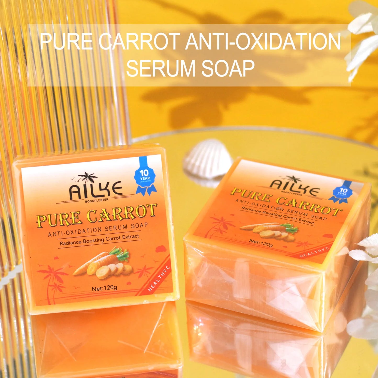 Pure Carrot Antioxidant Soap Bar