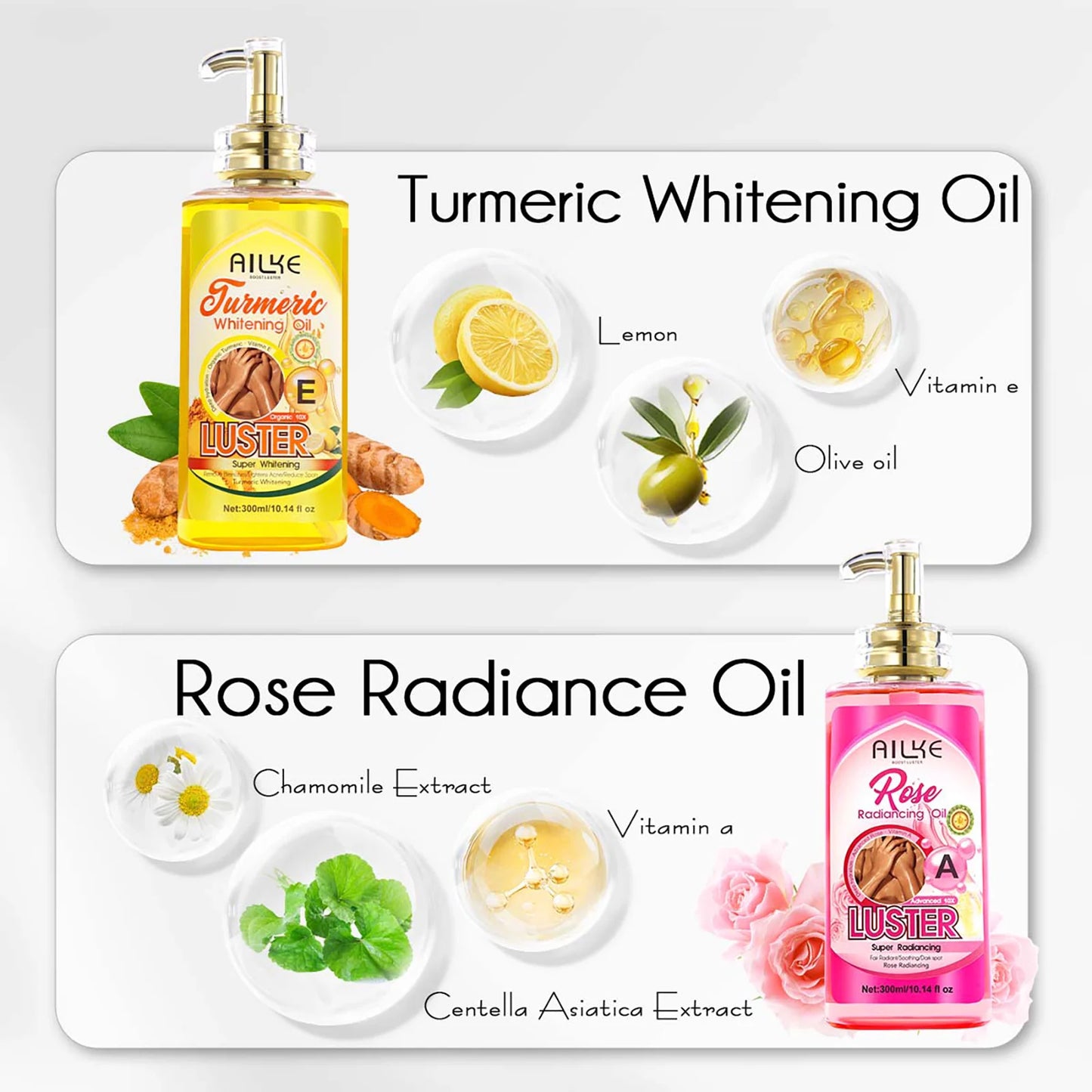 Hydrating, Nourishing & Glow-Boosting Whitening Body Oil