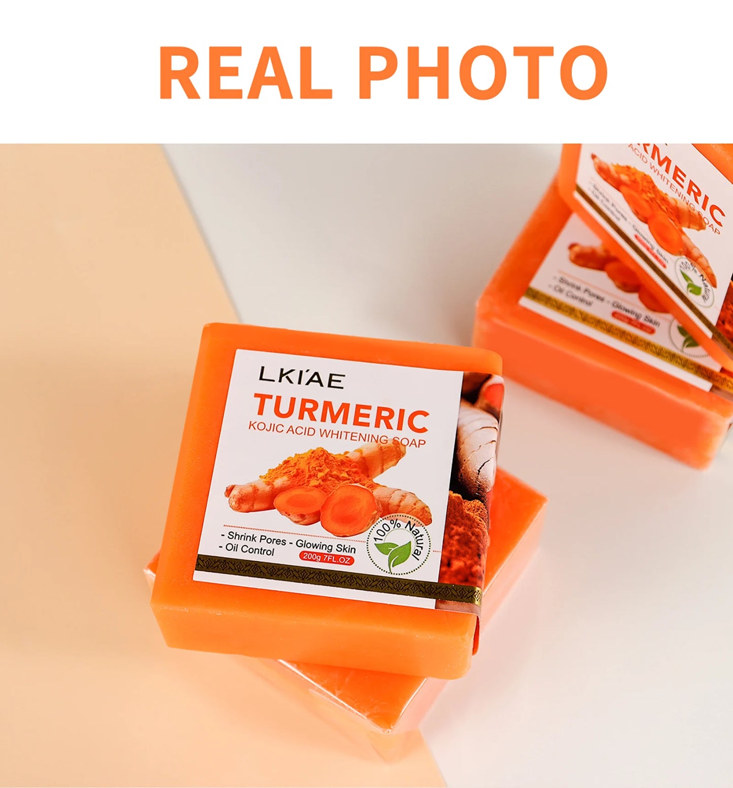Natural Turmeric Whitening Soap Bar