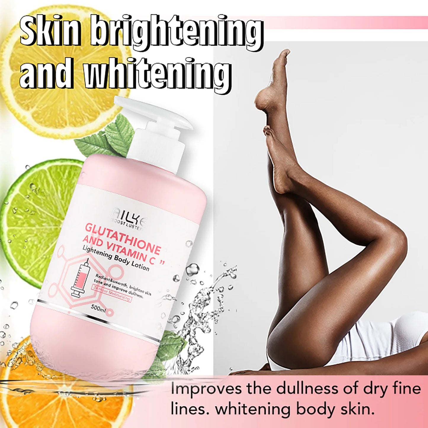 Brightening Skin Care Set with Vitamin C & Glutathione