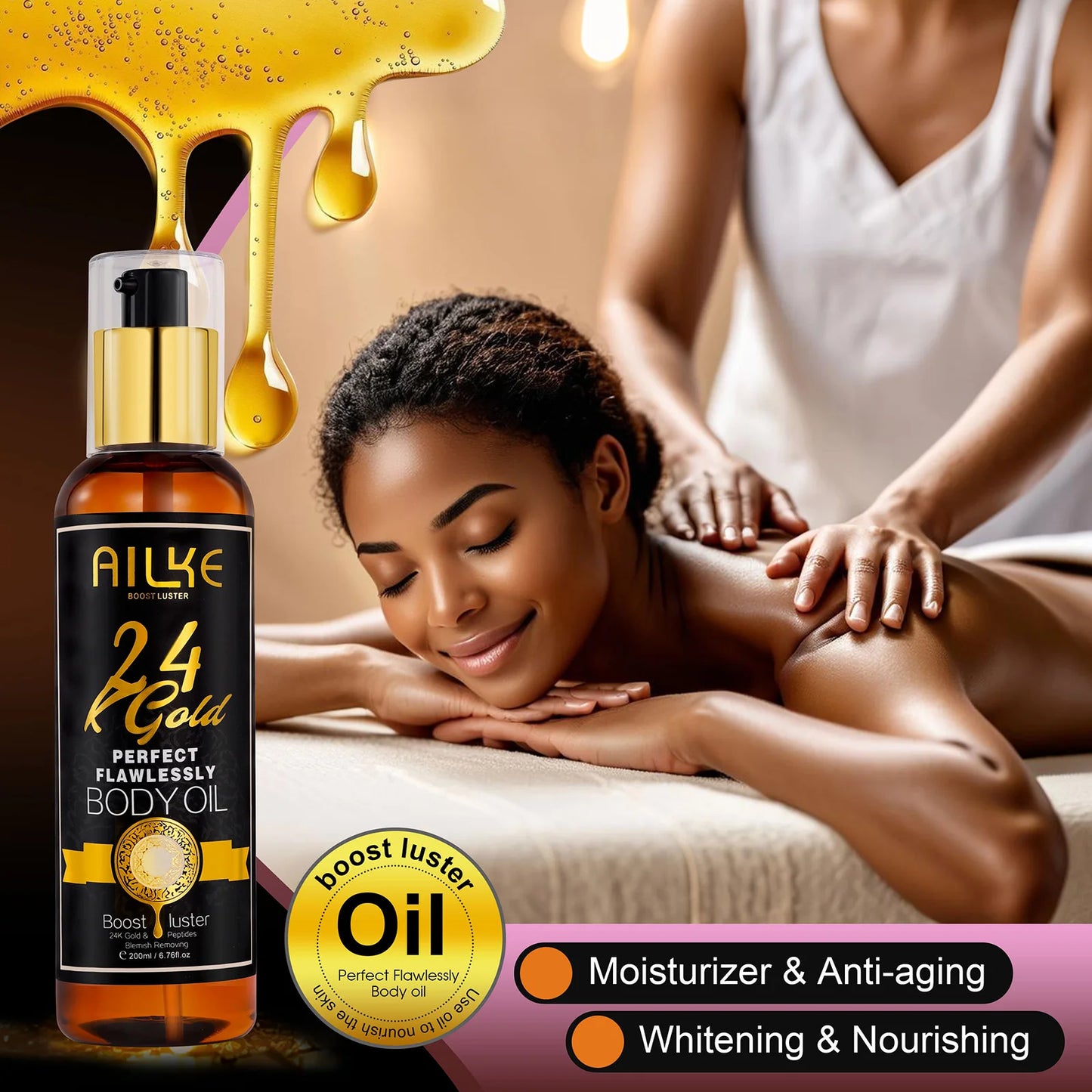 24K Gold Flawless Skin Care Set