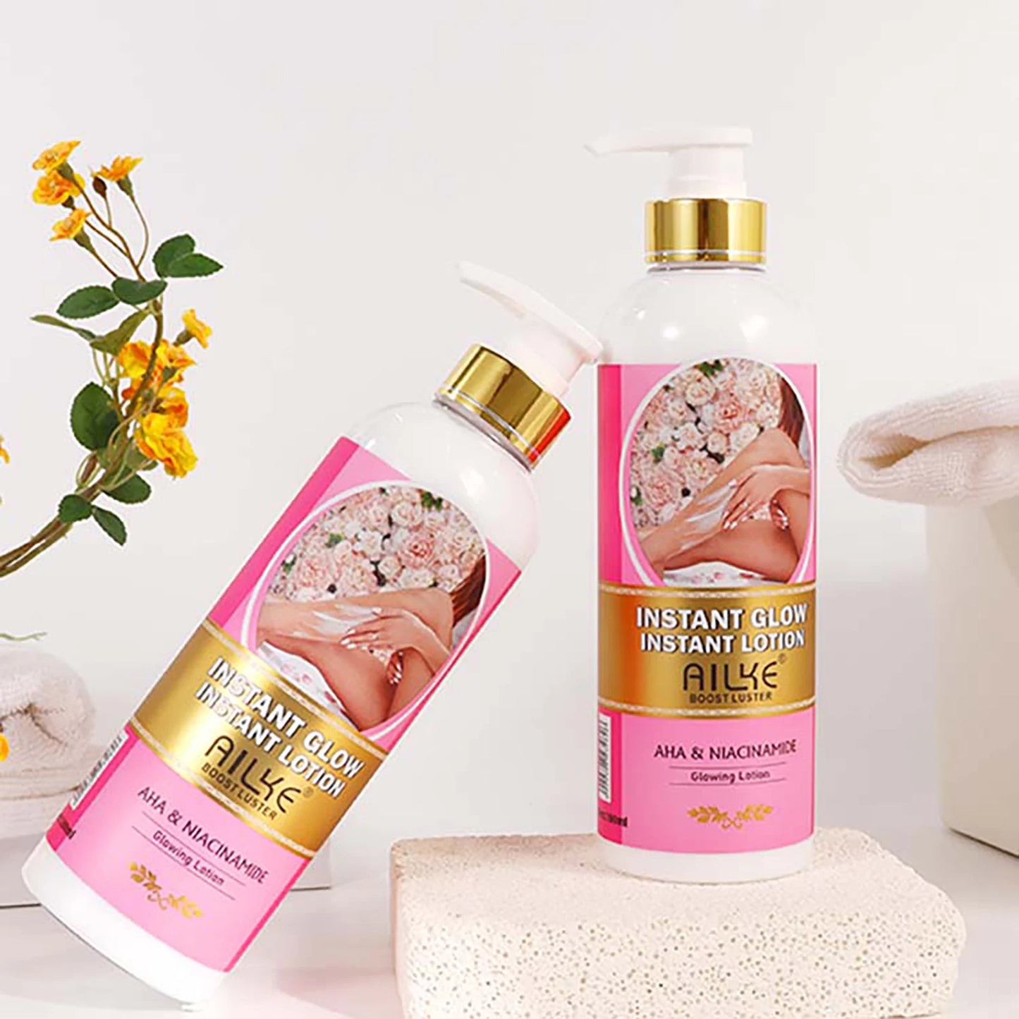 Skin Glowing Floral Body Lotion