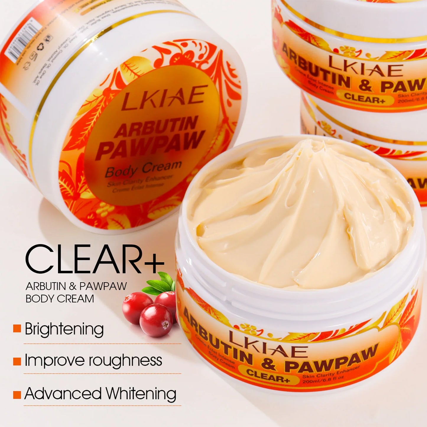 Arbutin Pawpaw Whitening Body Cream