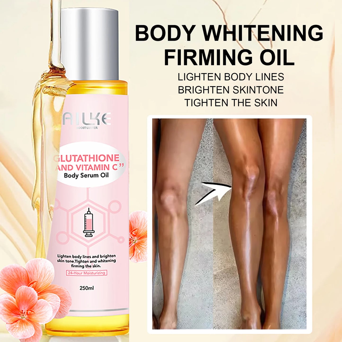 Brightening Skin Care Set with Vitamin C & Glutathione