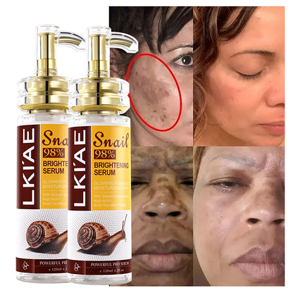 Natural Snail Brightening Face & Body Serum