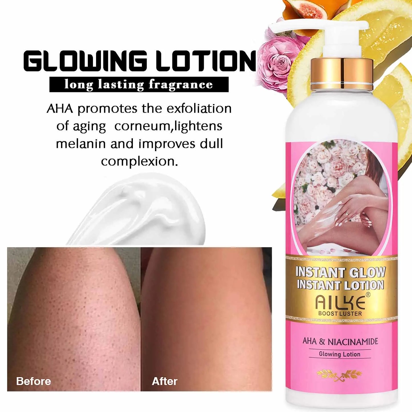 Skin Glowing Floral Body Lotion