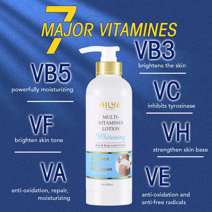 Multi Vitamin Whitening Body Lotion with Vitamins A & E