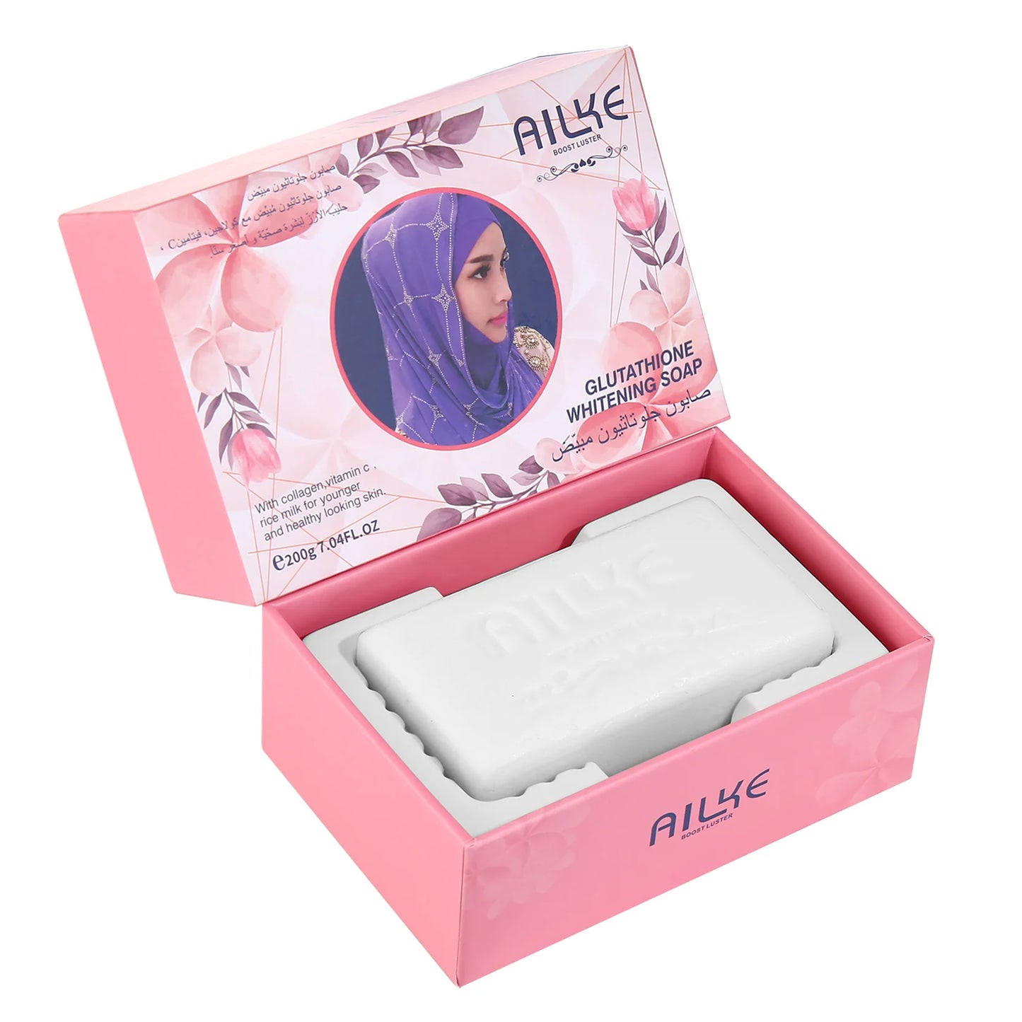 Vitamin C Whitening Soap Bar with Collagen & Glutathione