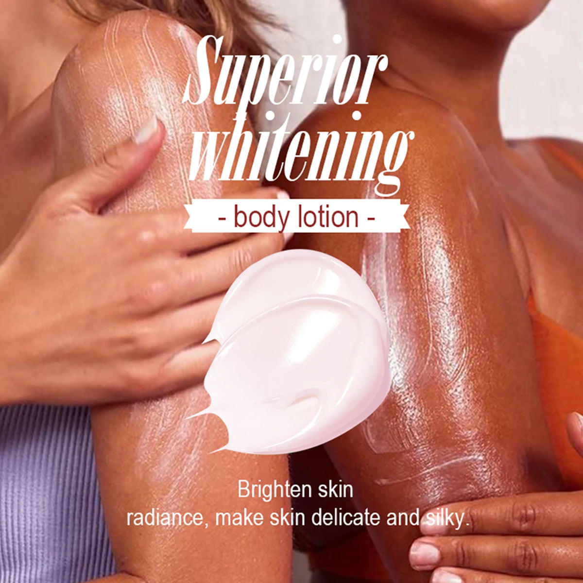 Superior Whitening Body Lotion with Rose Essential Oil & Niacinamide