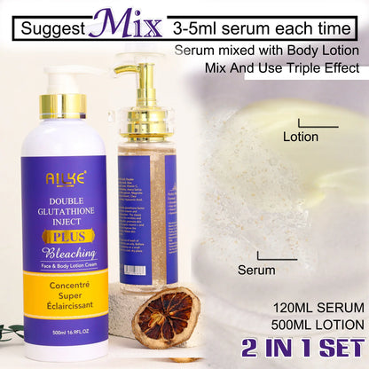 Double Glutathione Whitening Face Serum