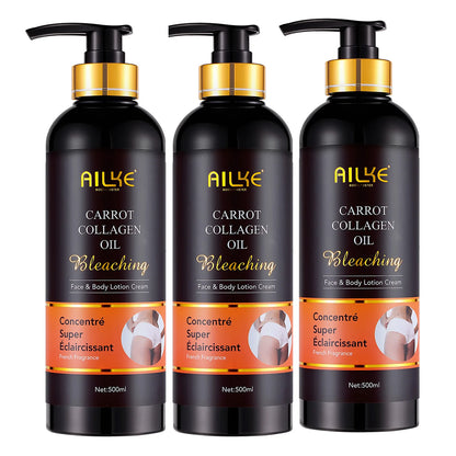 Whitening Body Lotion with Collagen & Carrot Oil