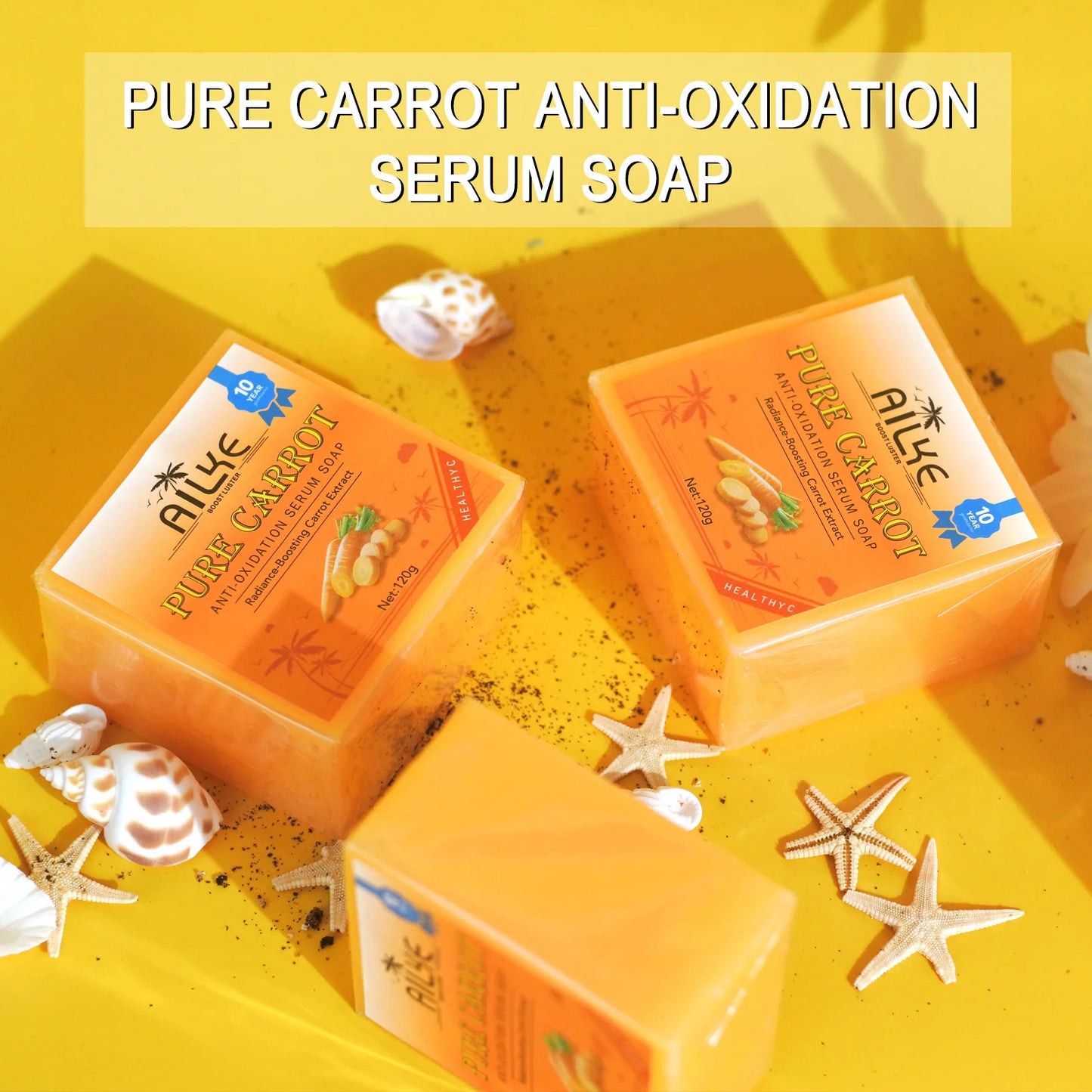 Pure Carrot Antioxidant Soap Bar