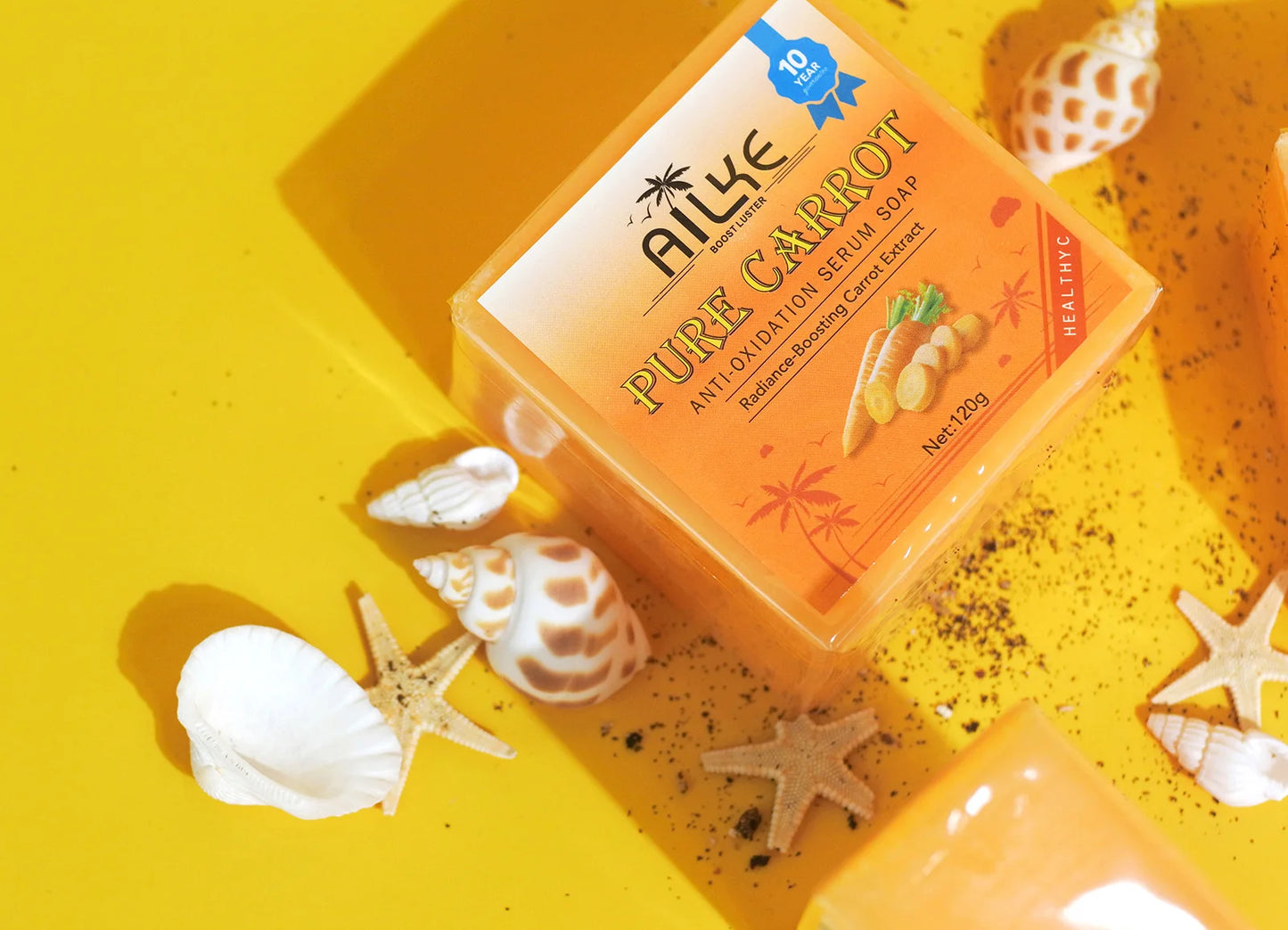Pure Carrot Antioxidant Soap Bar